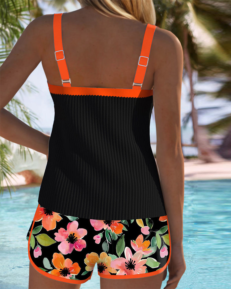 Grazia | Tweedelige Elegante Tankini Set met veelzijdig ontwerp