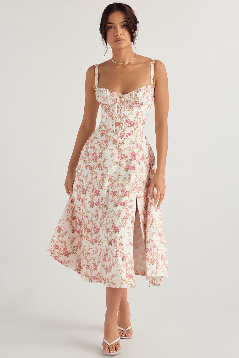 LUCIE | Fit Midi Jurk
