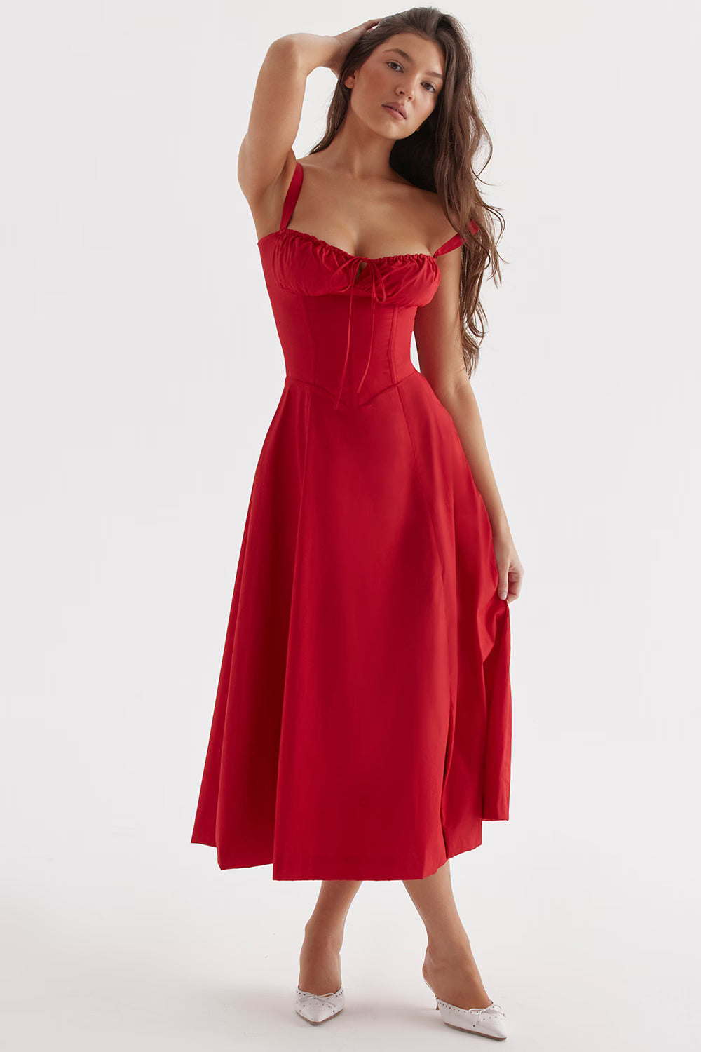 LUCIE | Fit Midi Jurk