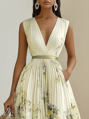 YVETE | Wrap Maxi Jurk