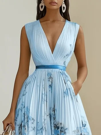 YVETE | Wrap Maxi Jurk