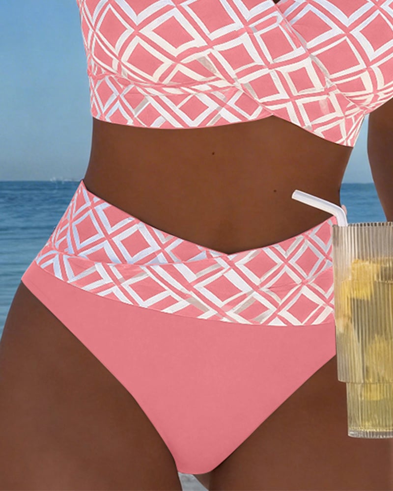 Elowen | Bikini Set met leuke Print