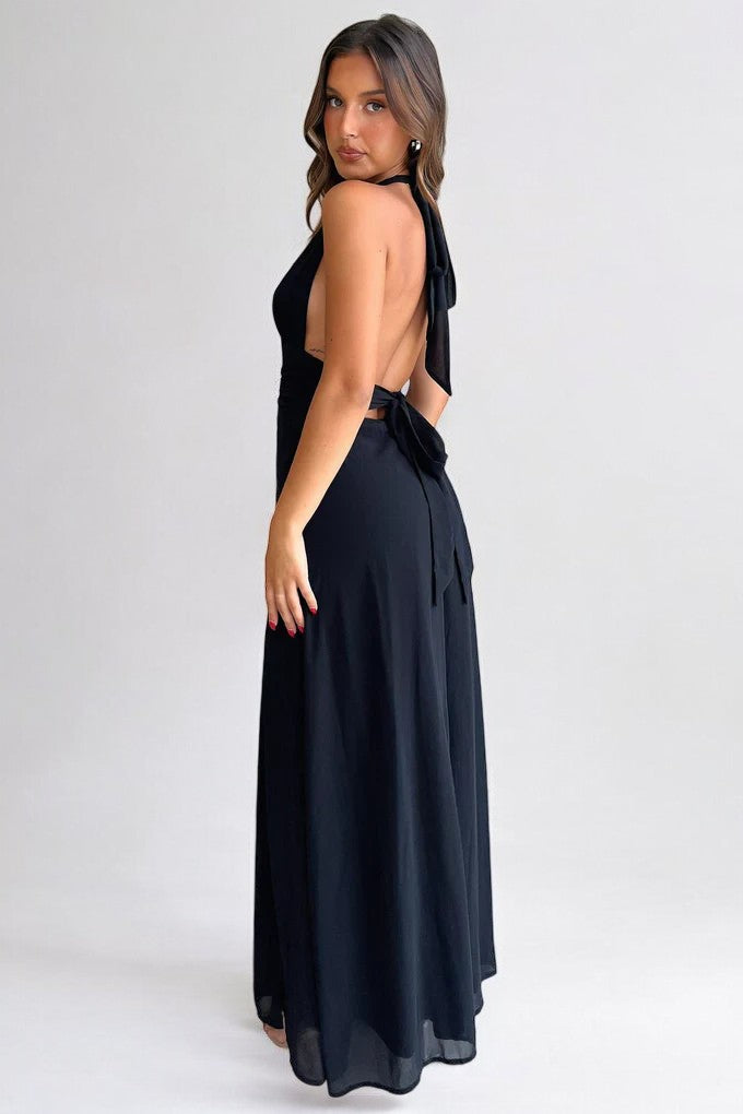 LILLI | Maxi Jurk met Hoge Split