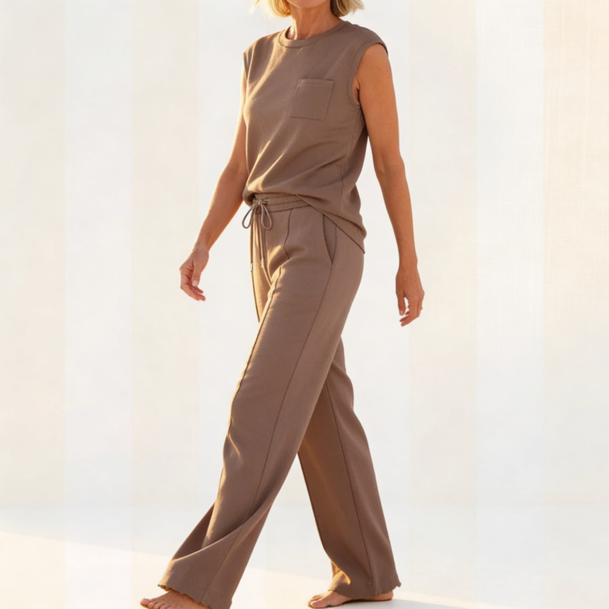 Lucia - Zwevende Midi-jurk