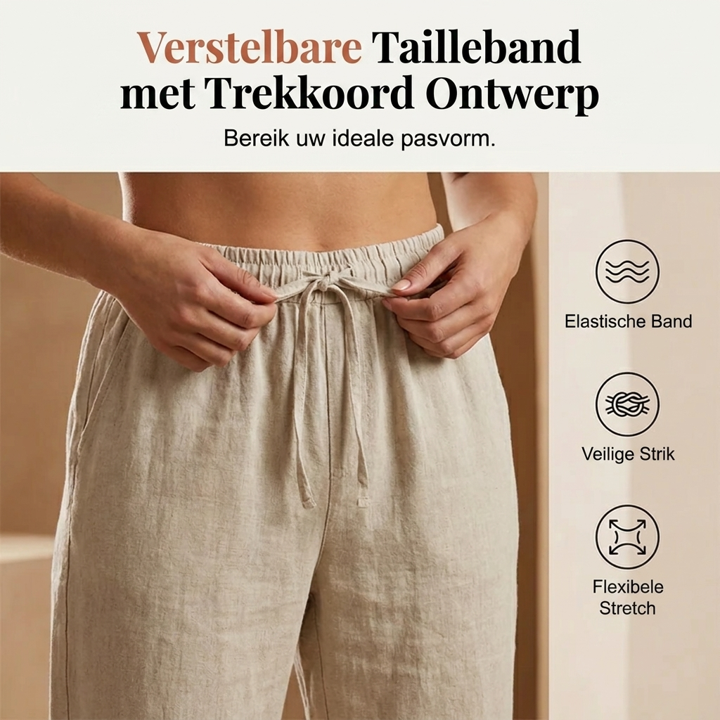 Novara | Katoen linnen Dames Shorts 1+1 Gratis