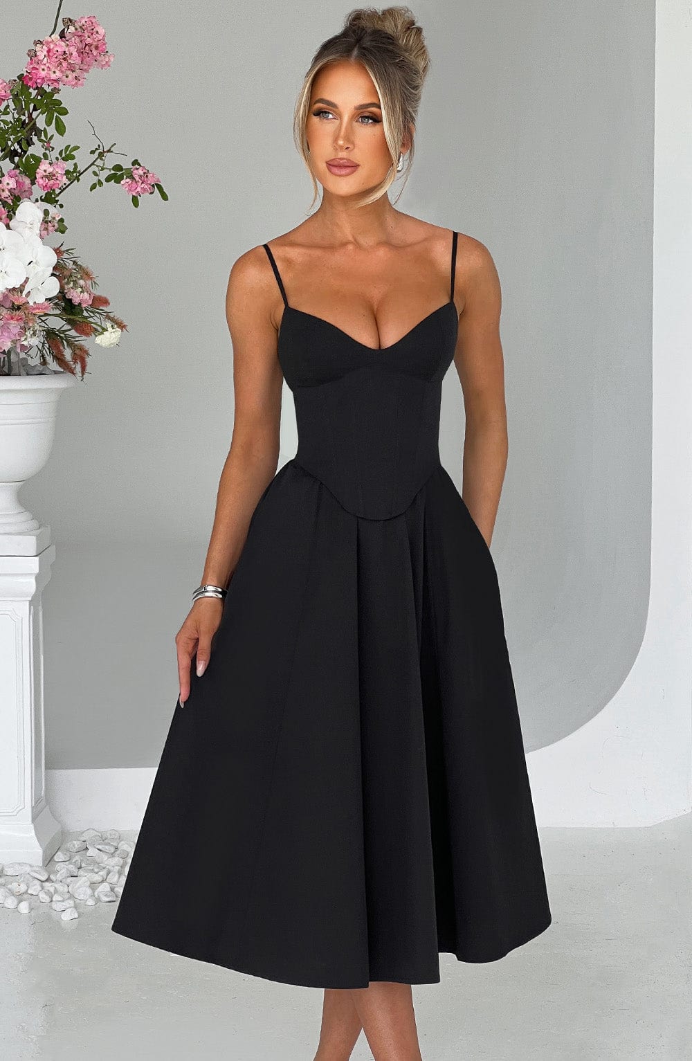 MAILEEN | Midi Jurk