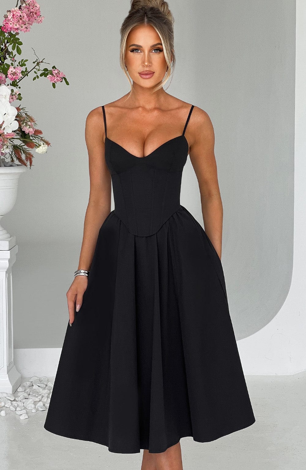 MAILEEN | Midi Jurk