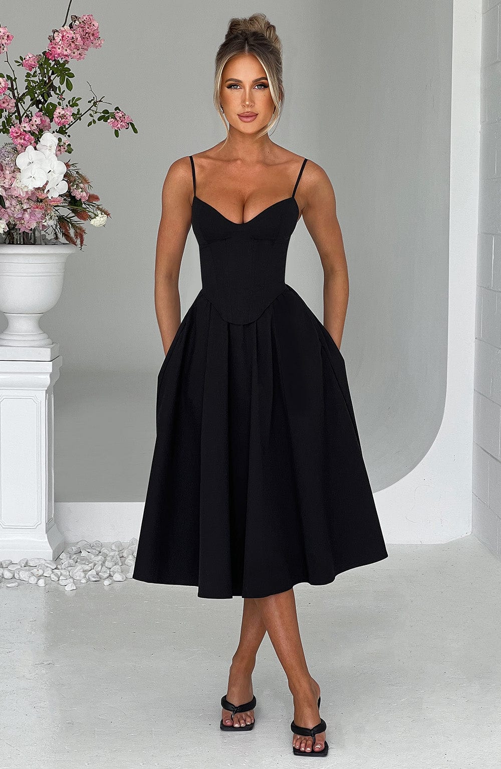 MAILEEN | Midi Jurk