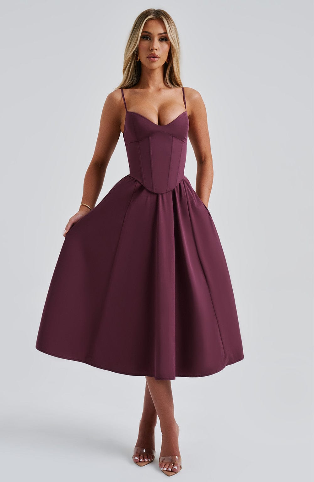 MAILEEN | Midi Jurk