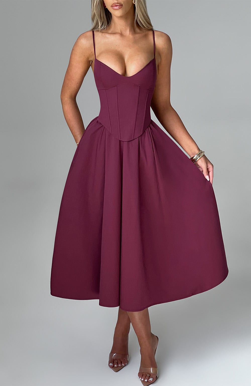 MAILEEN | Midi Jurk