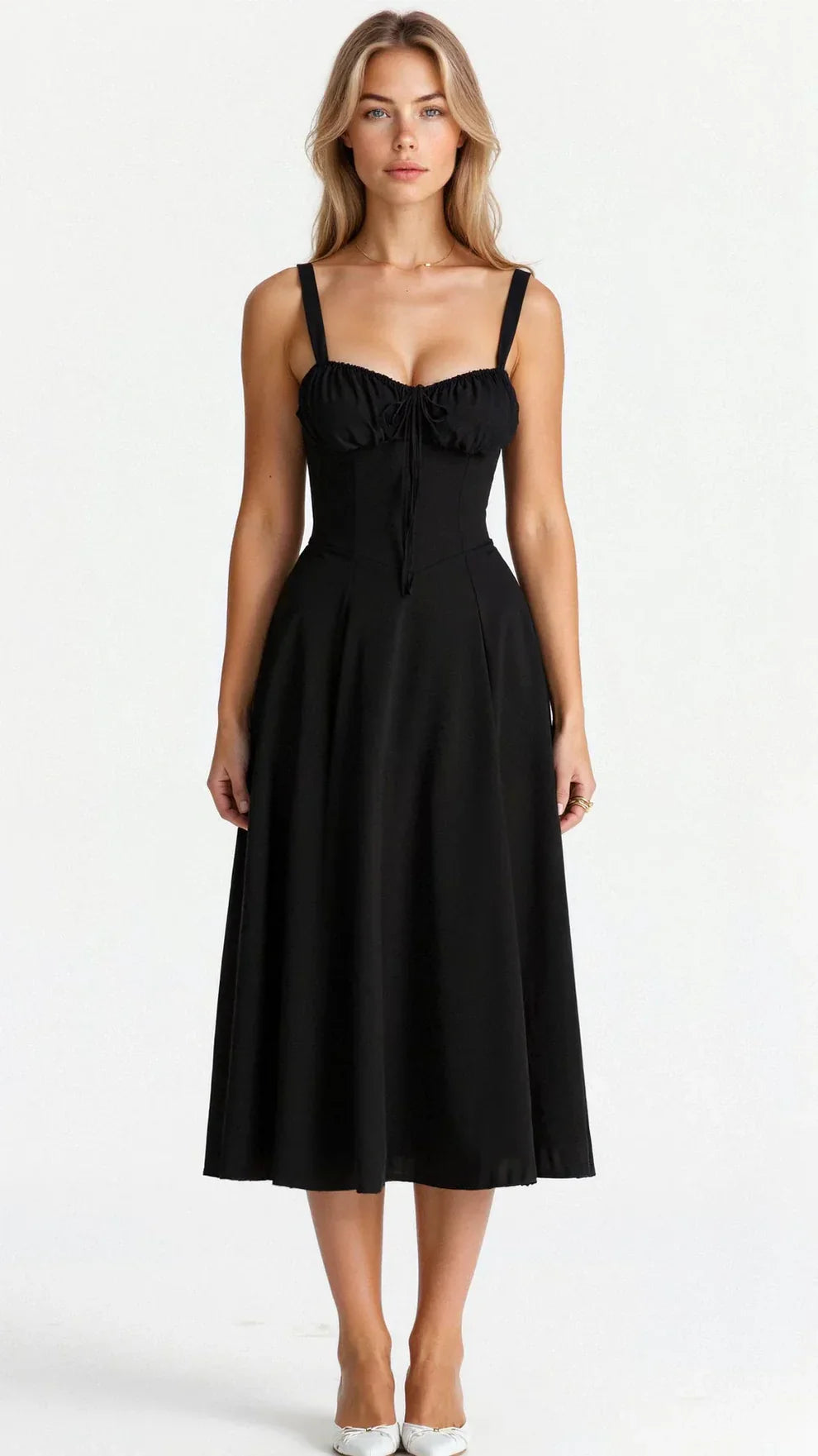 LUCIE | Fit Midi Jurk