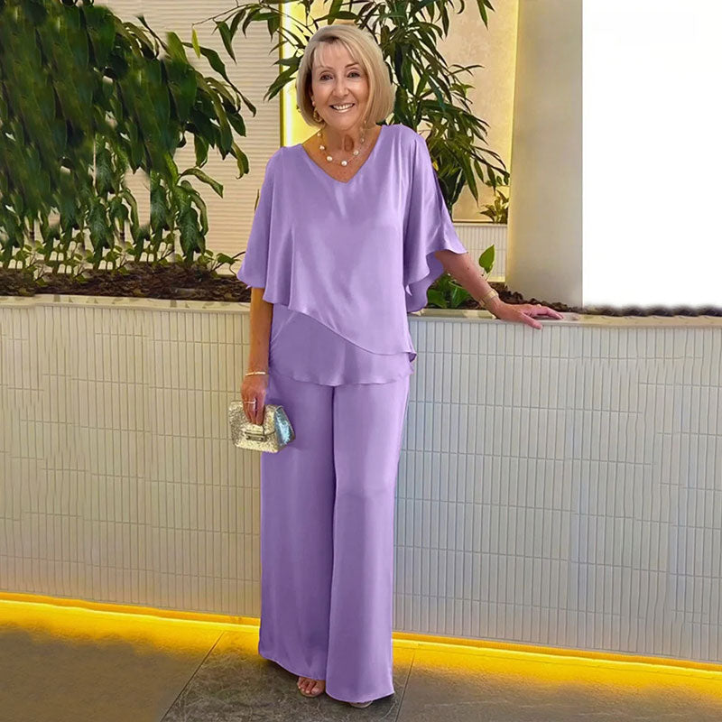 Selina - Elegante 2-delige set met een vloeiende silhouette